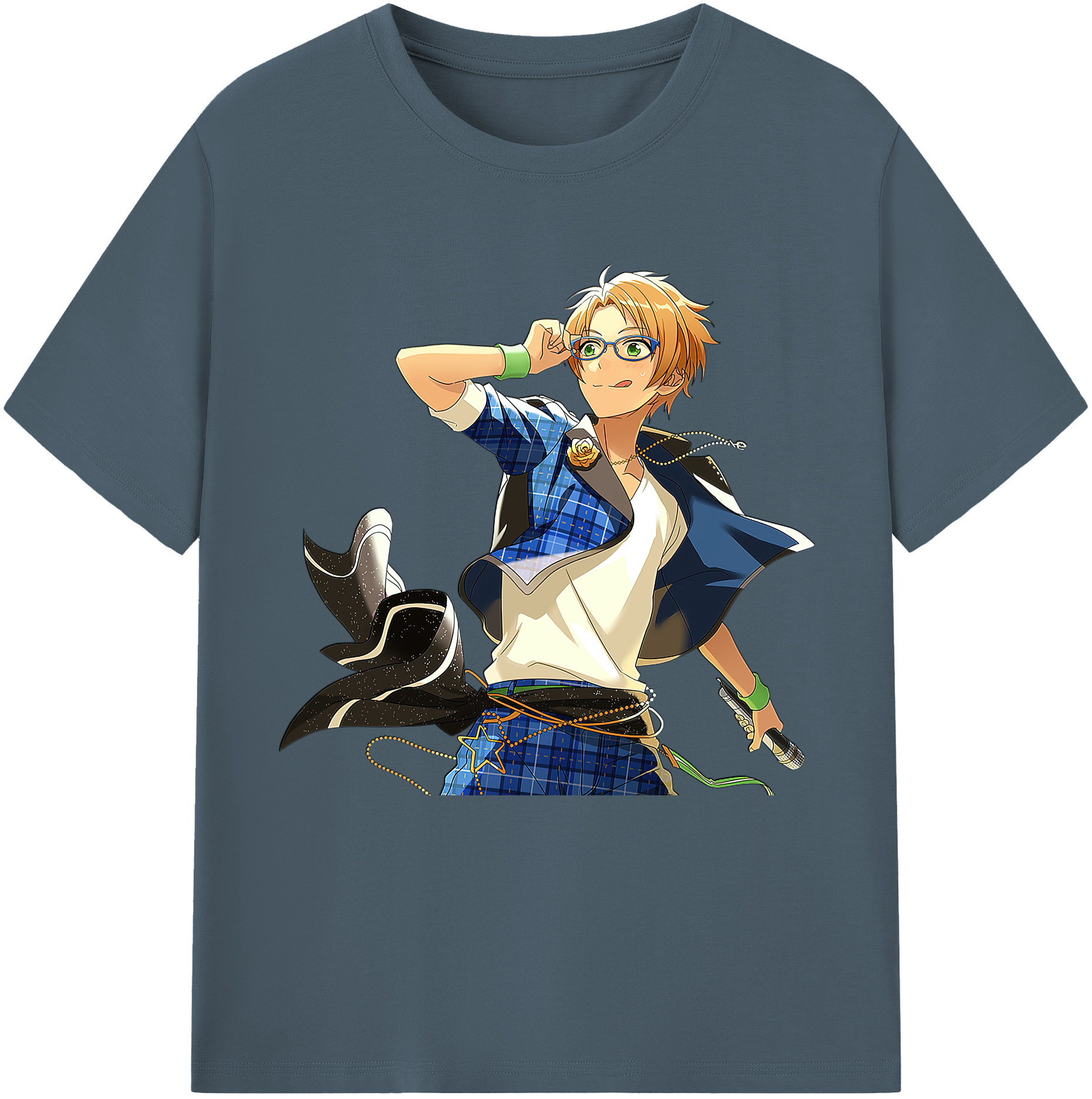 （画像用） あんさんぶるスターズ! Ensemble Stars 綿100％半袖Tシャツ（フロントプリント）